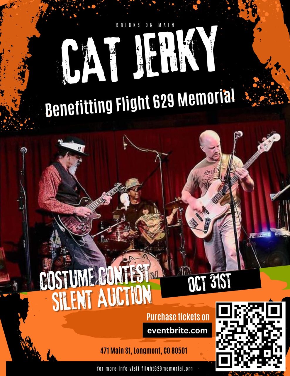 Cat Jerky Halloween Extravaganza & Benefit Show