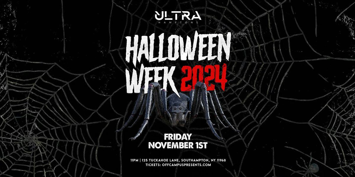 HALLOWEEN WEEK @ ULTRA SOUTHAMPTON (18+)