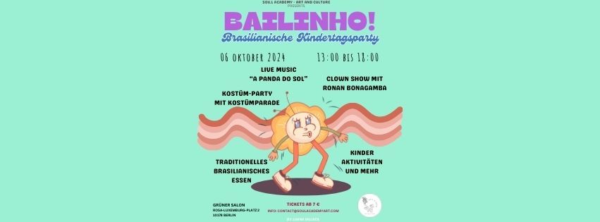 Bailinho! - Brasilianische Kindertagsparty