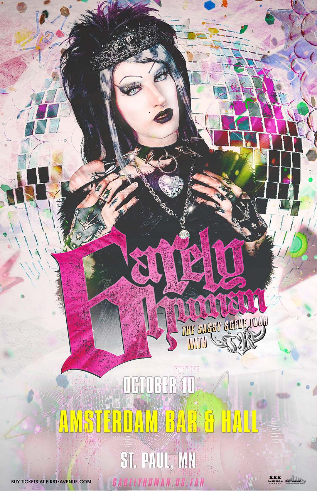 6arelyhuman at The Regent Theater Los Angeles