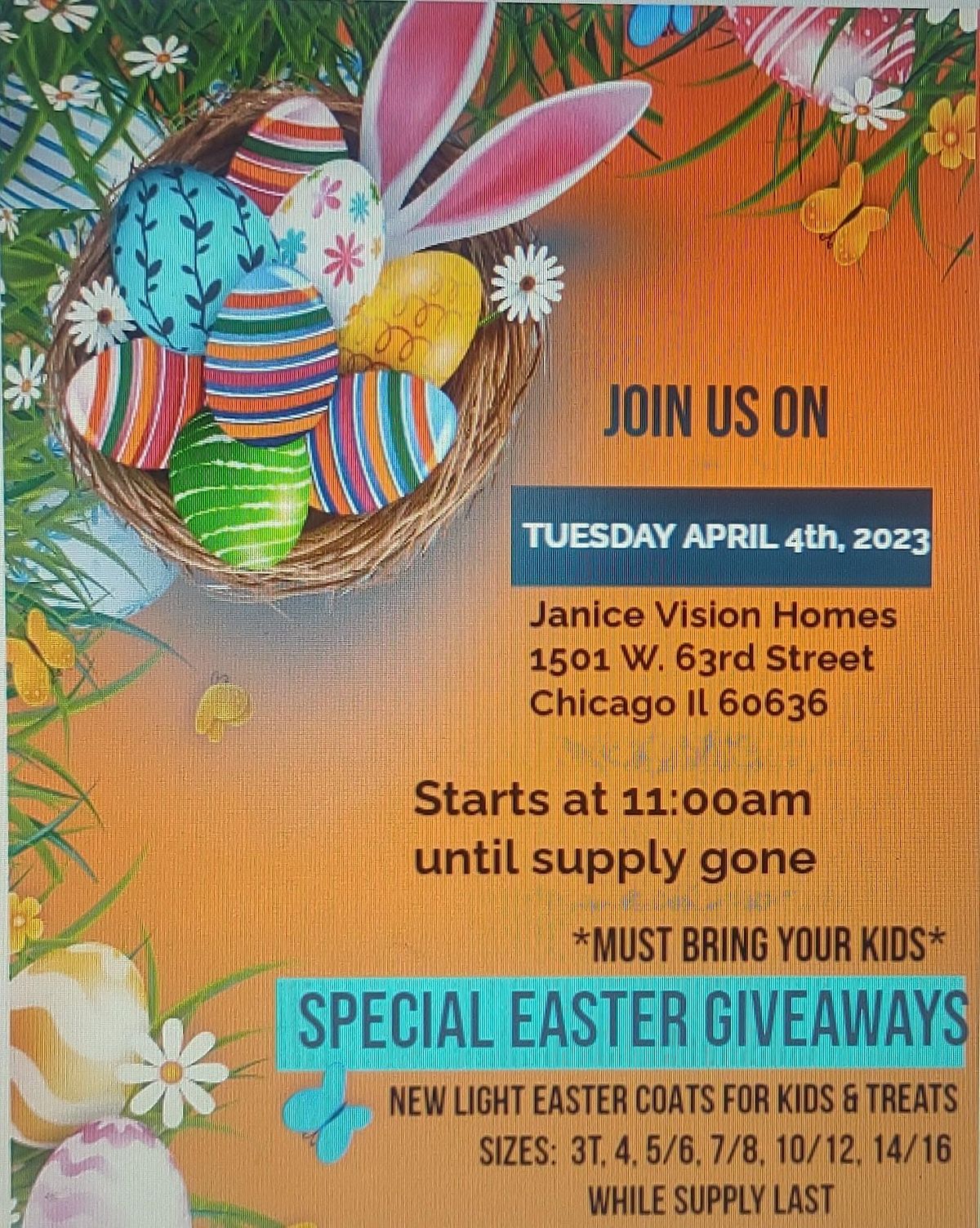 Special Easter giveaways