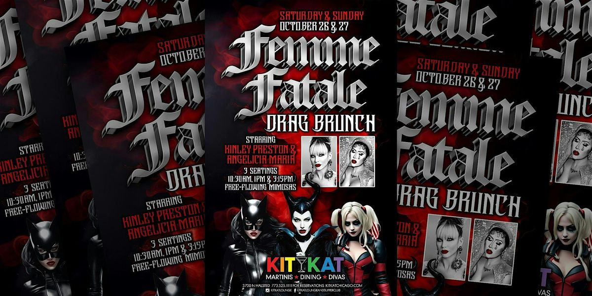 Halloween Femme Fatale Drag Brunch