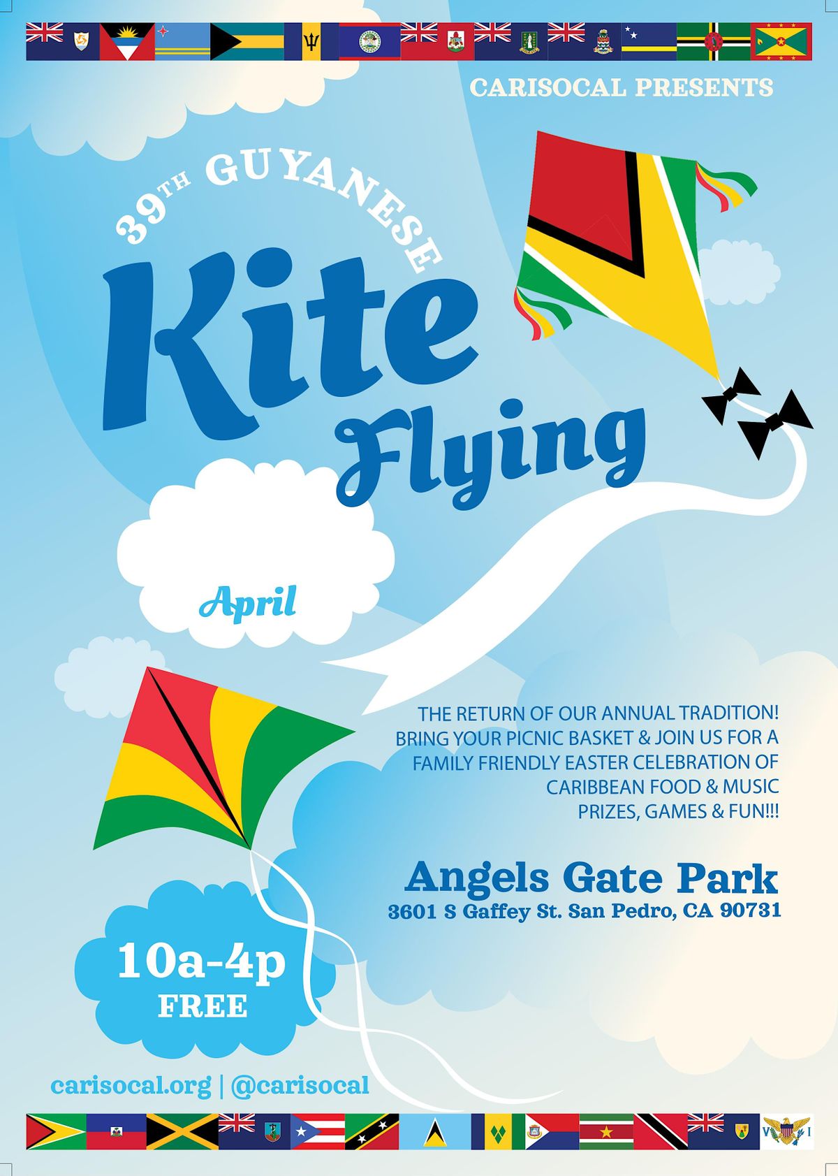 CariSoCal Presents: The 39th Annual Guyanese Kite Flying