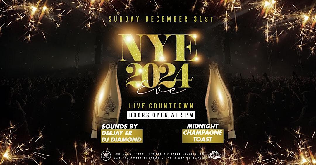 2024 OC New Years Eve Party at Copper Door The Copper Door, Santa Ana