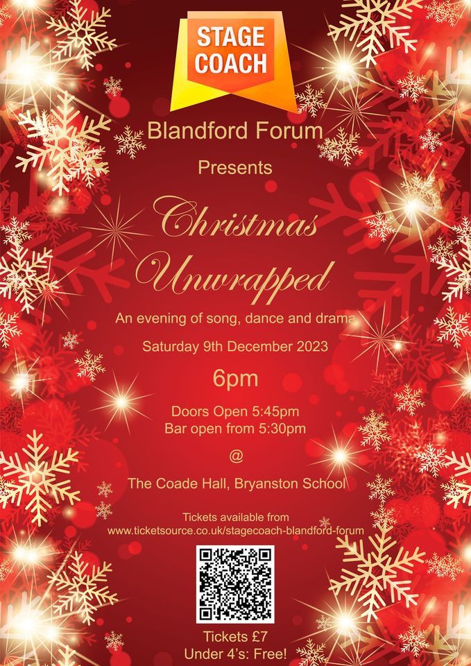 Christmas Unwrapped Bryanston School, Blandford Forum, EN December