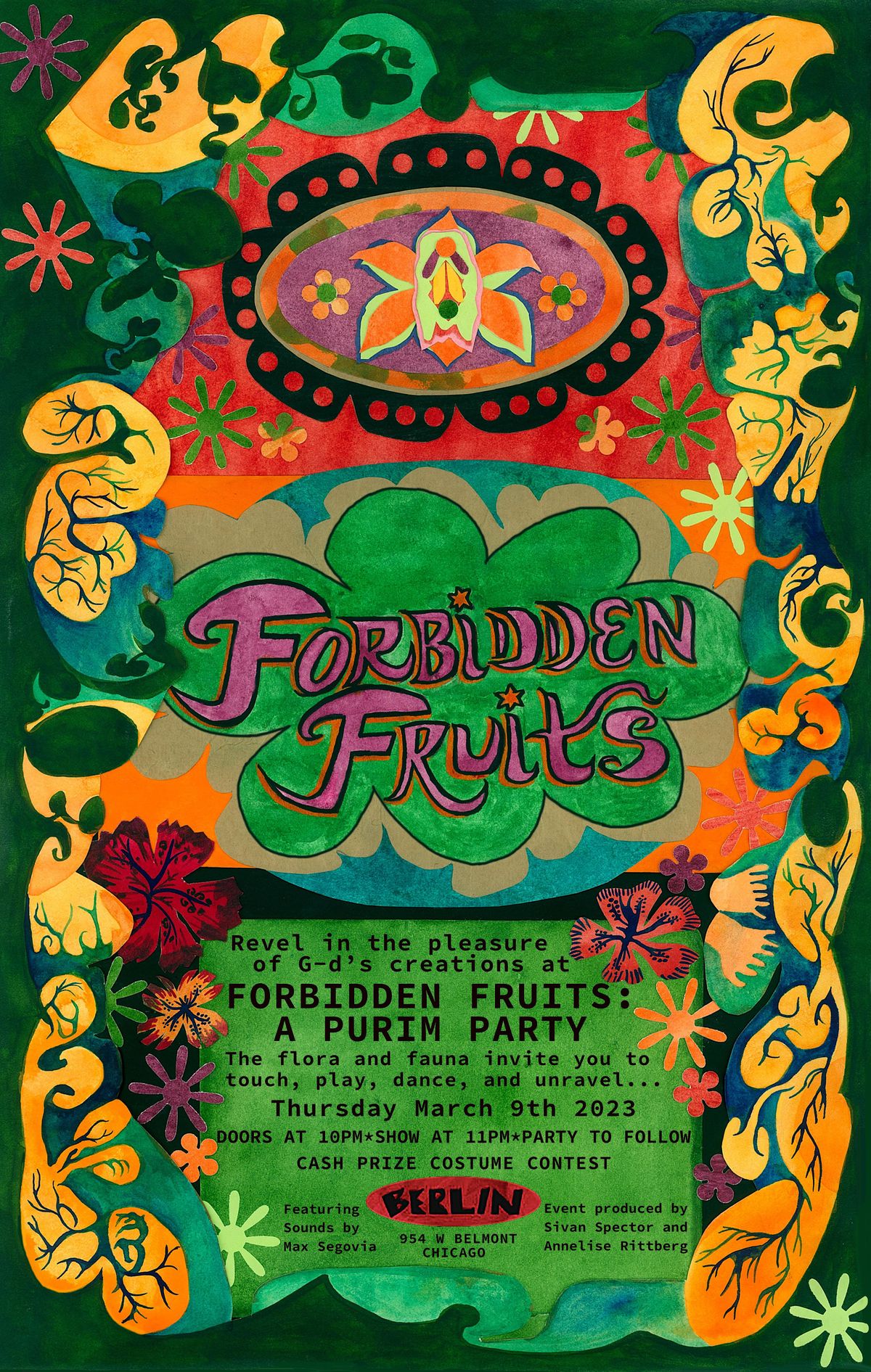 Forbidden Fruits: A Purim Party
