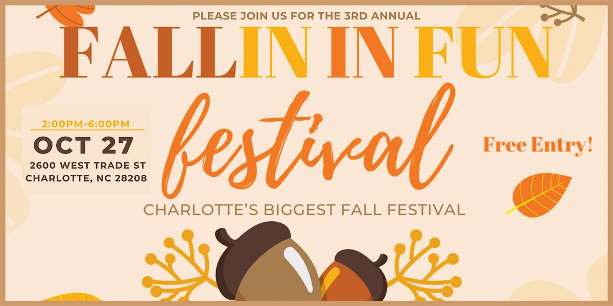 Fallin In Fun-Charlotte\u2019s Biggest Fall Festival