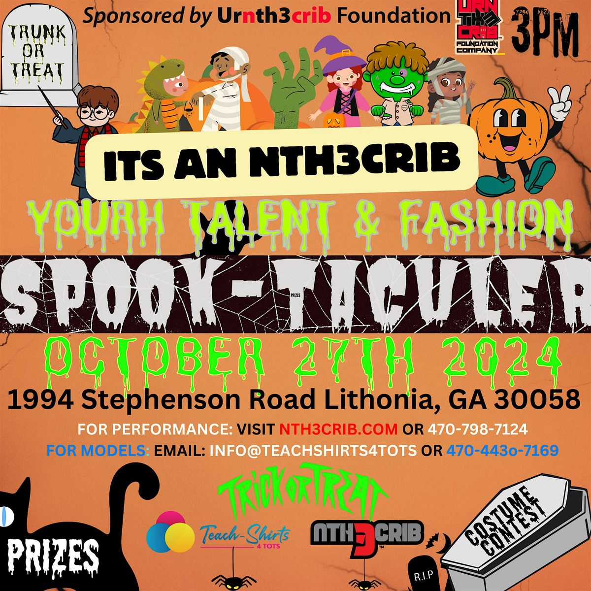 Youth Talent & Fashion Spook-Taculer Show