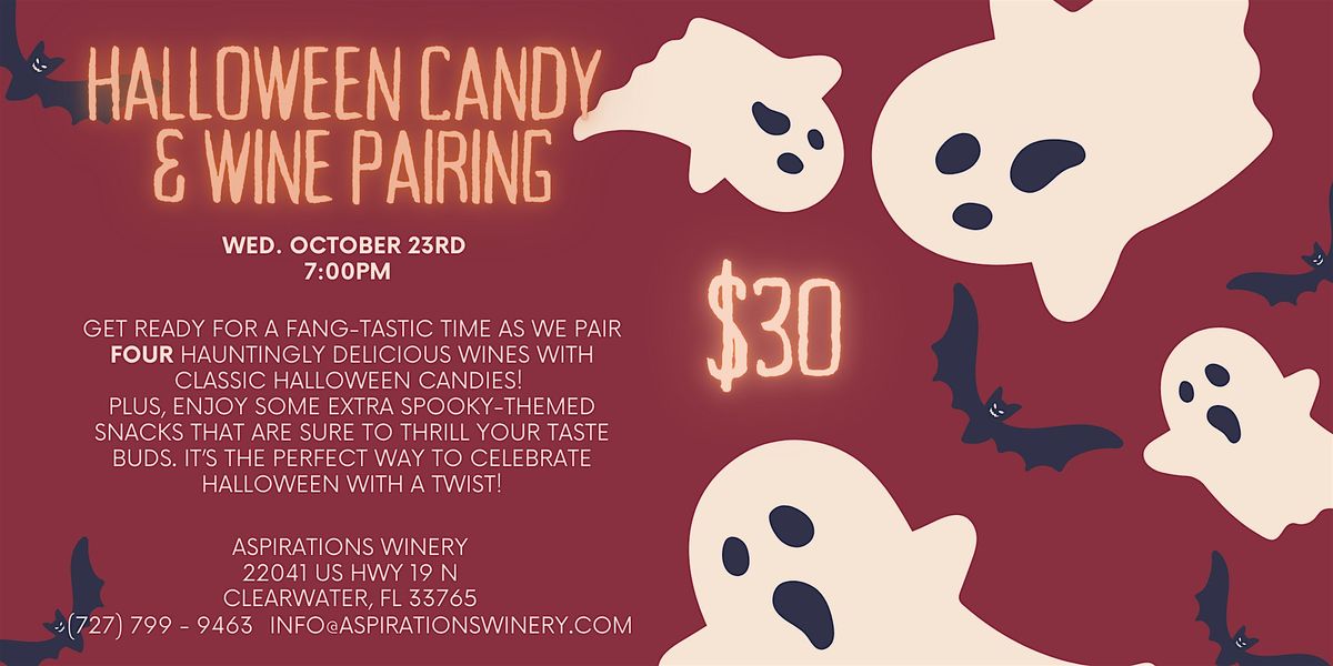 Halloween Candy & Wine Pairing