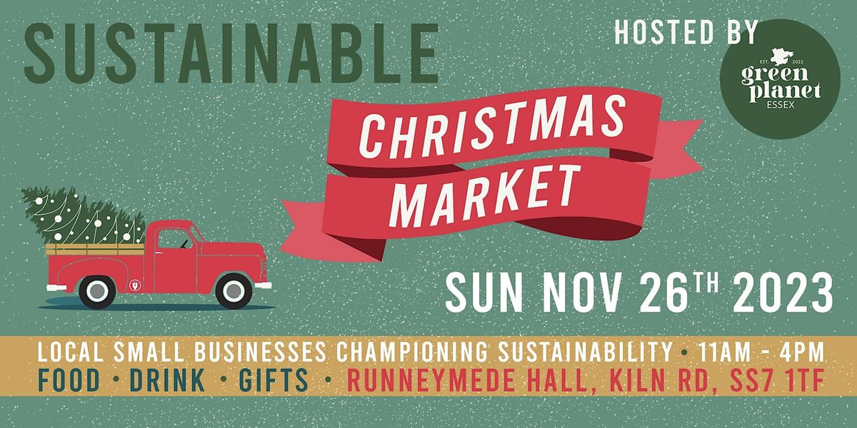 Sustainable Christmas Market 2023 Runnymede Hall, Thundersley, EN