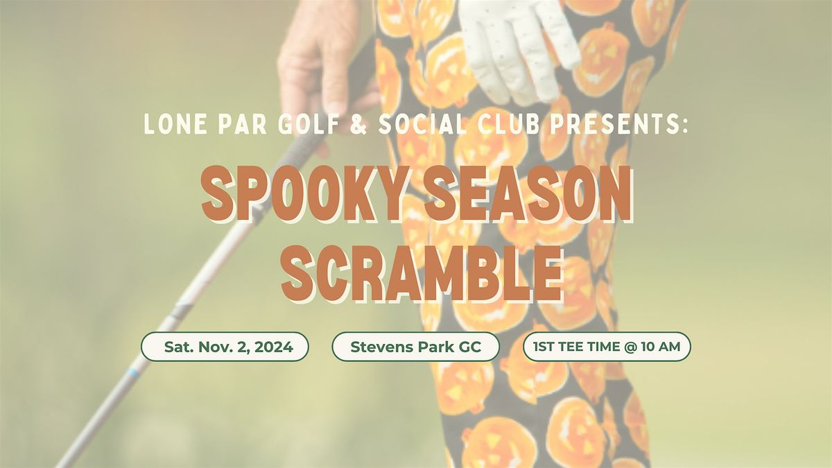 Lone Par Spooky Season Scramble