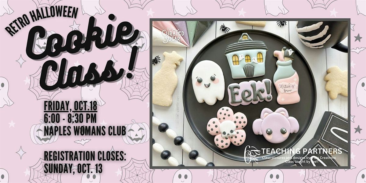 Retro Halloween   -  Cookie Decorating Class