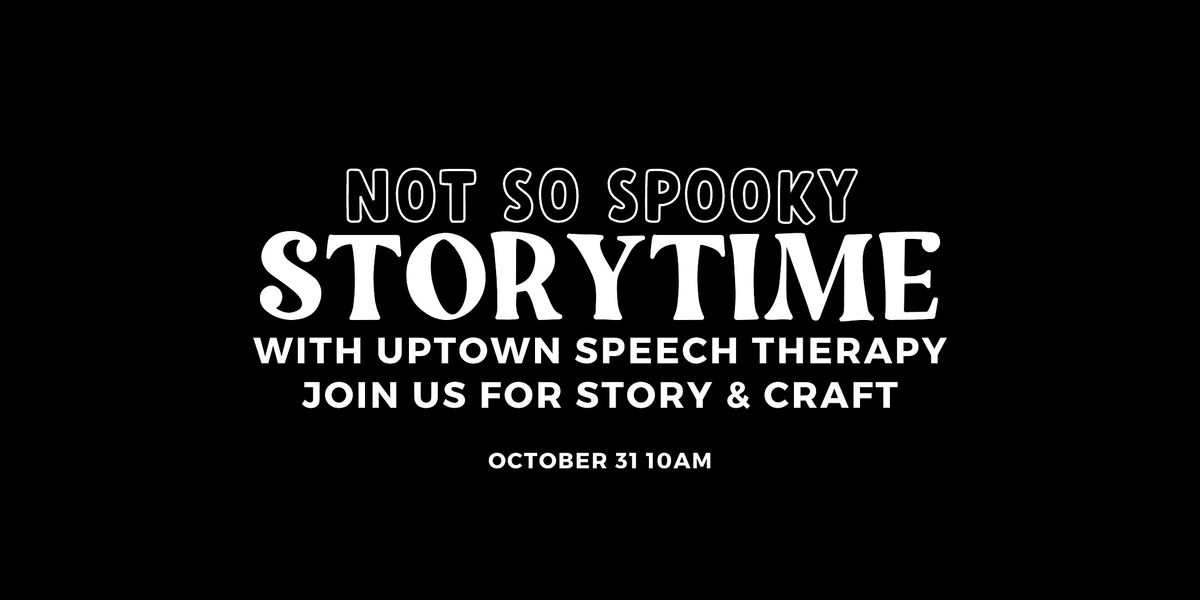 Not So Spooky Halloween Storytime