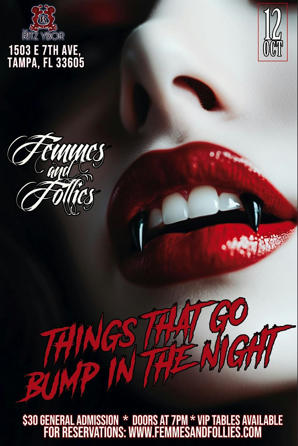 Femmes & Follies: Things that go Bump in the Night!