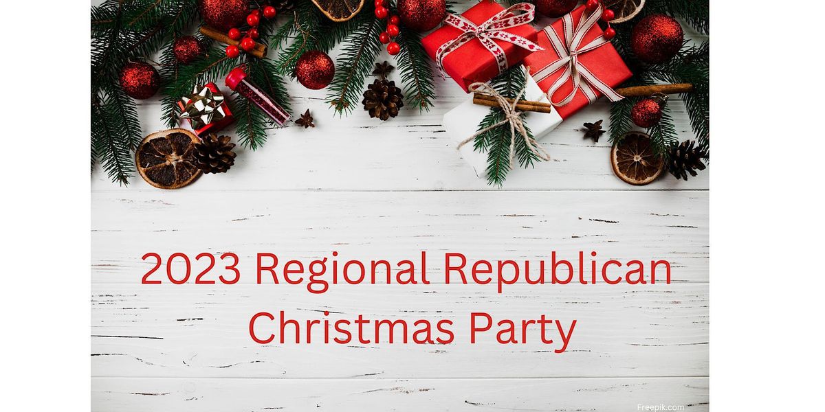 2023 Regional Republican Christmas Party Weyers Cave Community Center