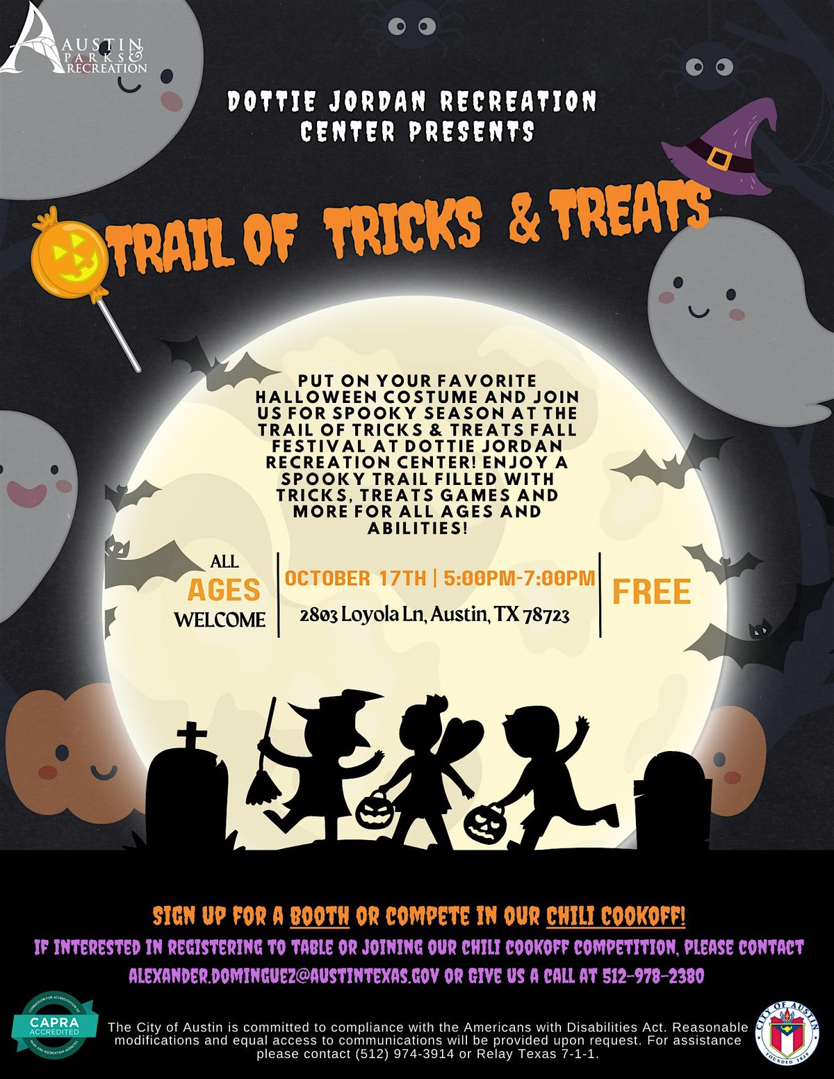 Dottie Jordan's Trail of Tricks & Treats