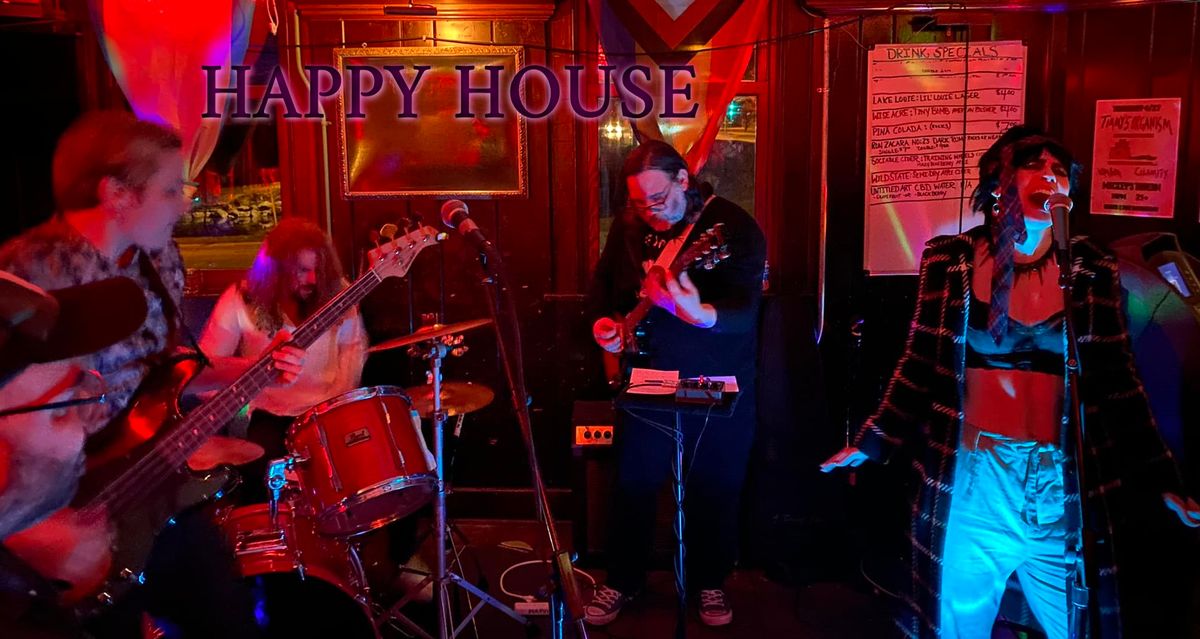 HAPPY HOUSE (Siouxsie & Banshees tribute), GENERAL BAXTER, MAIL MANIPULATORS at Mickey's