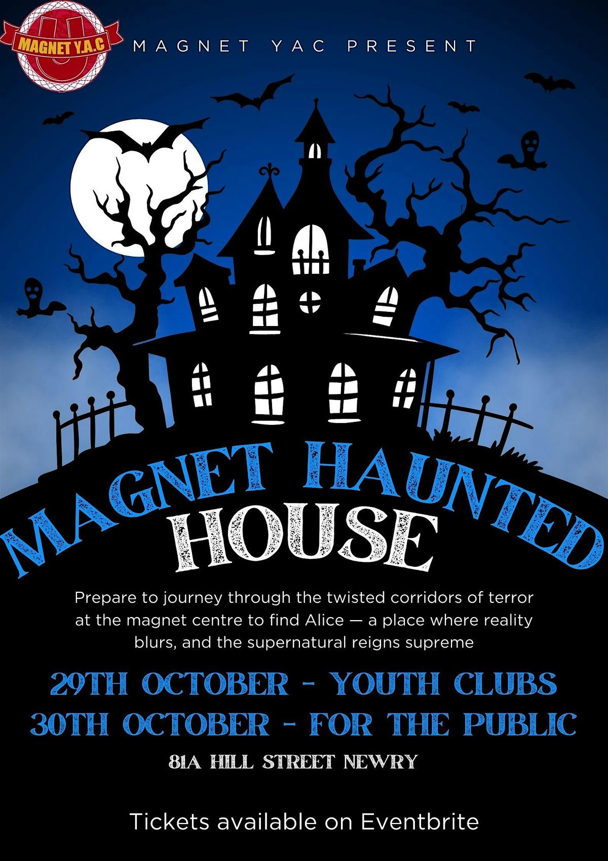 Magnet Halloween Haunted House - Youth Clubs