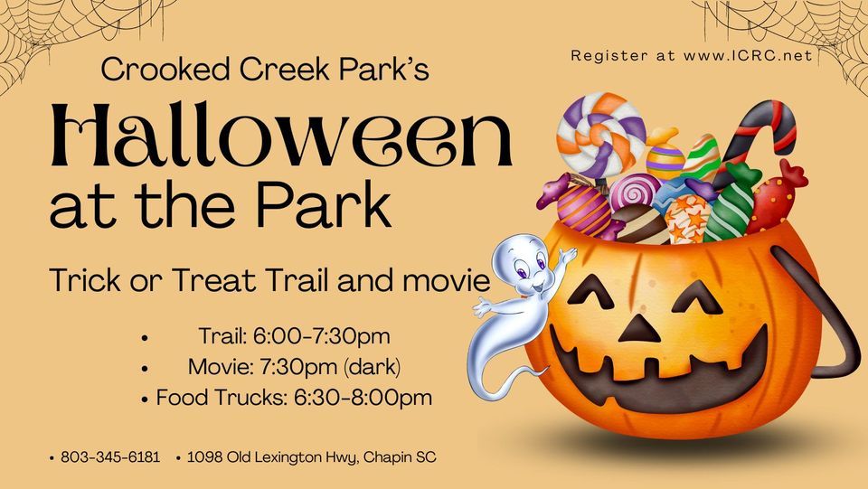 Halloween at the Park Crooked Creek Park, Chapin, SC October 20, 2023