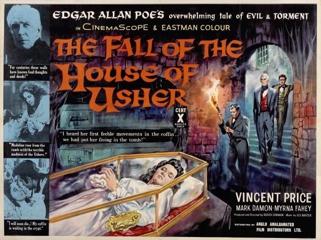 Book Club Halloween Movie Night: House Of Usher (1960)