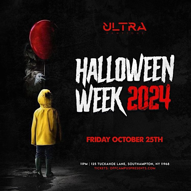 HALLOWEEN WEEK @ ULTRA SOUTHAMPTON (18+)