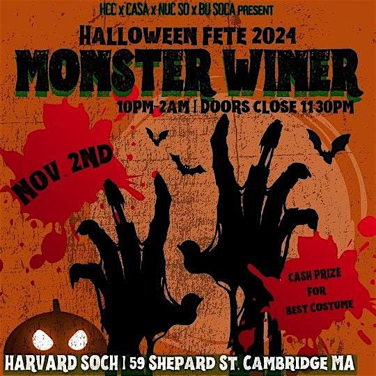 Halloween Fete 2024: MONSTER WINER