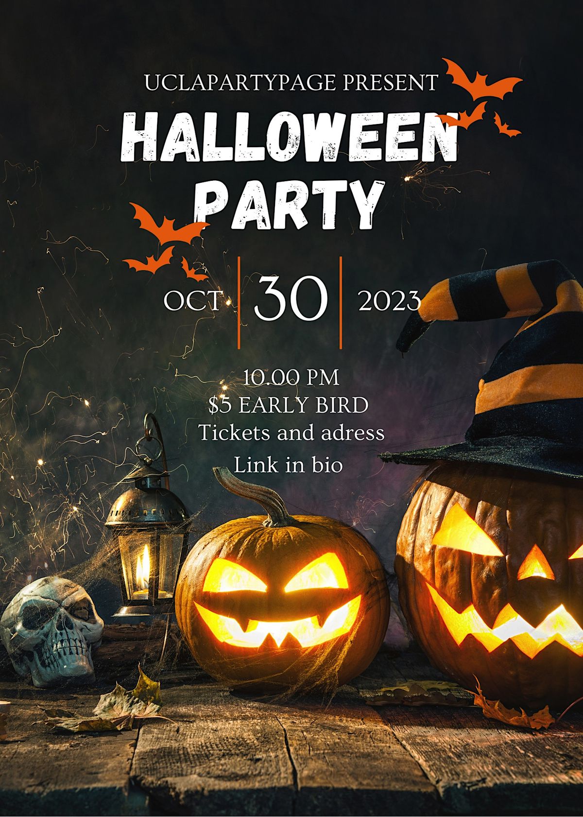 UCLA Halloween Party 670 S Anderson St, Los Angeles, CA October 30