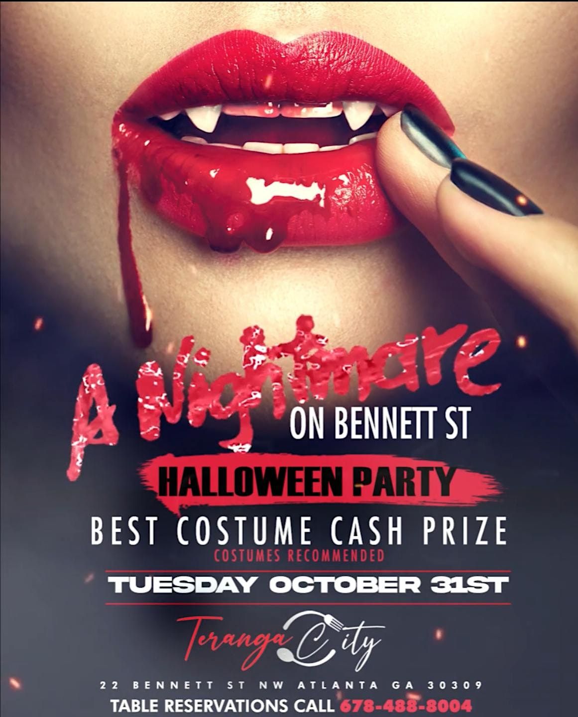 A REAL HALLOWEEN PARTY IN BUCKHEAD Teranga City Ultra Lounge, Atlanta