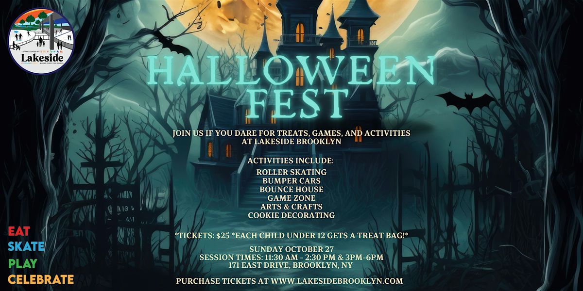 HALLOWEEN FEST 2024 ( ROLLER SKATING, GAMEZONE, ARTS\/CRAFTS & MORE)