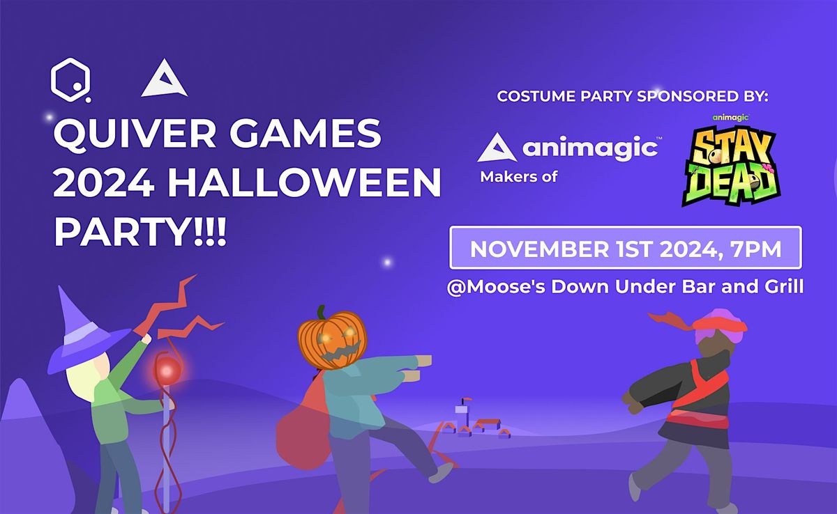 Game Devs Halloween Party- Brought to You by Quiver Games and Animagic!