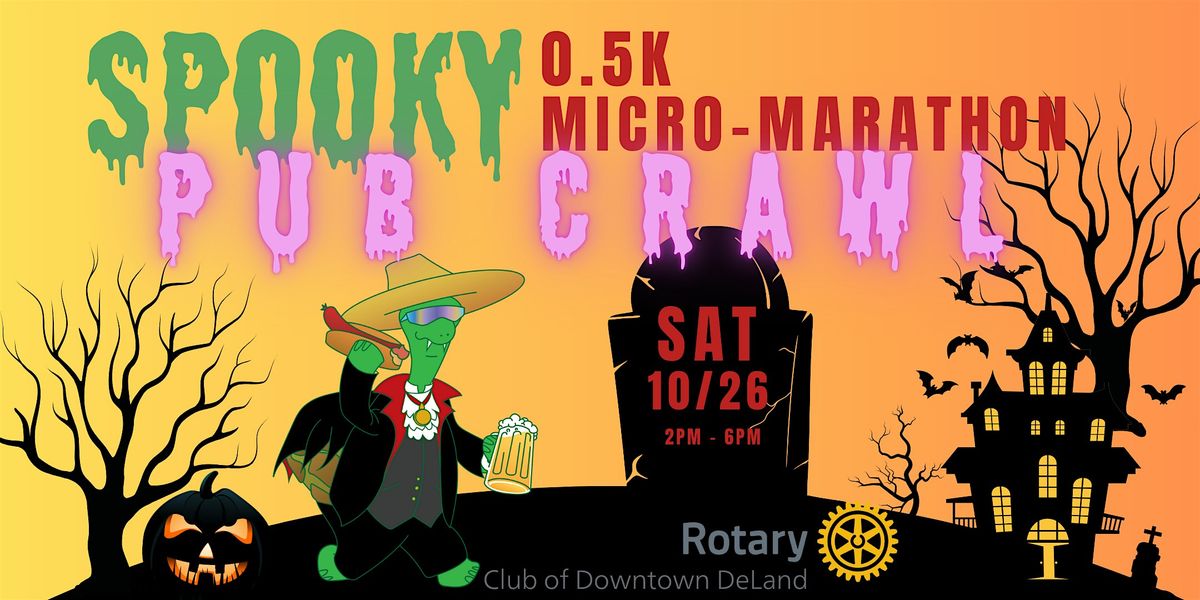 Spooky 0.5K Micro-Marathon Pub Crawl