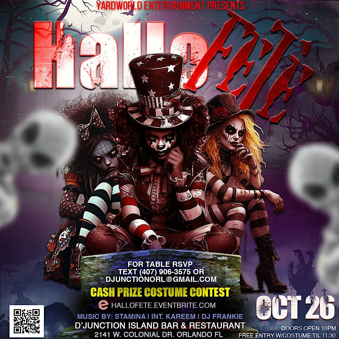 Hallofete 2024 (Yardworld Entertainments Annual Halloween Party)