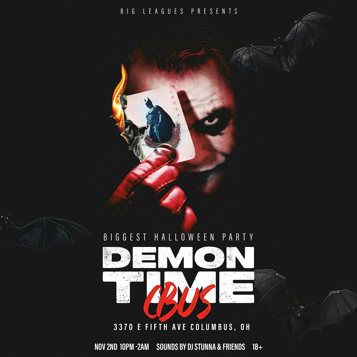 DEMON TIME (CBUS) Biggest Halloween party