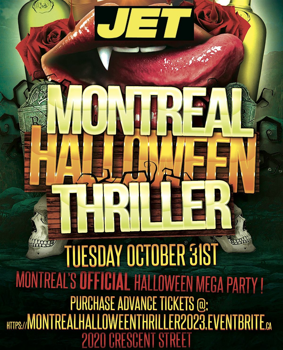 MONTREAL HALLOWEEN THRILLER 2024 | THURS OCT 31