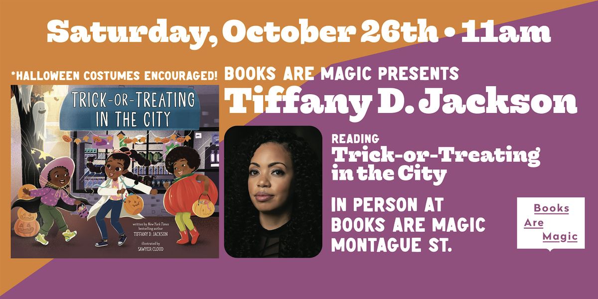 Halloween Storytime w\/ Tiffany D. Jackson: Trick-or-Treating in the City