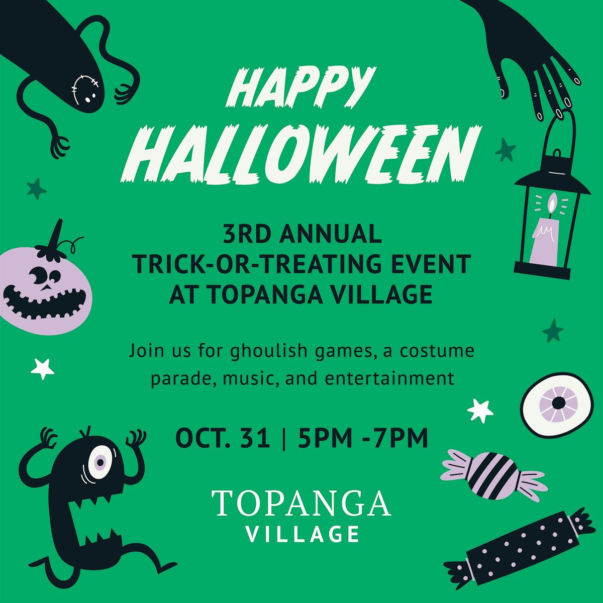 Topanga Village's 2024 Halloween Bash