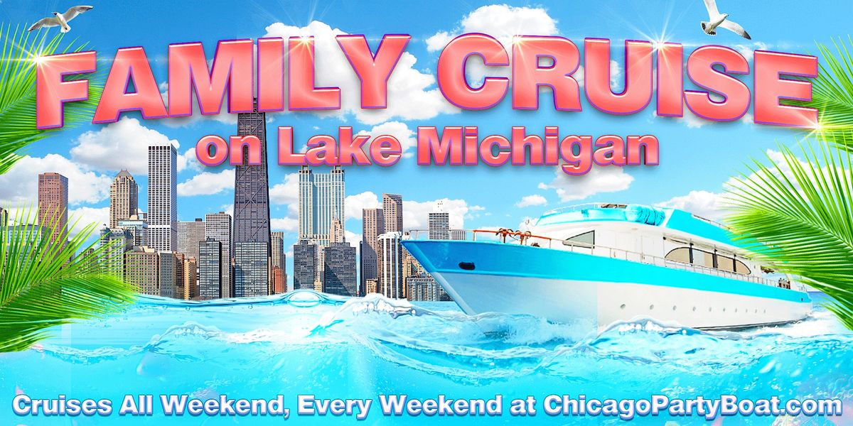 Family Cruise on Lake Michigan | Enjoy Breathtaking Views of the Skyline!