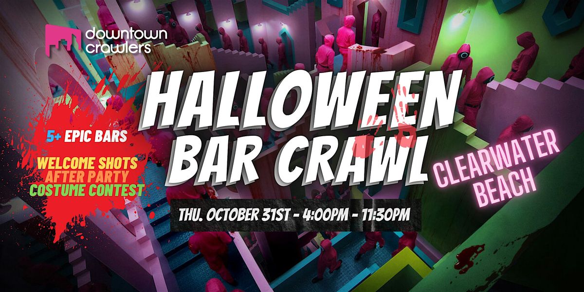 Halloween Bar Crawl 10\/26 - Clearwater Beach