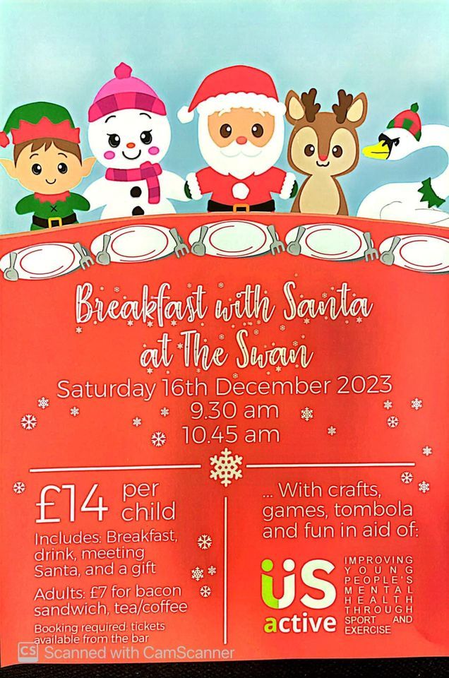 Breakfast with Santa The Swan at Heddon, Newcastle Upon Tyne, EN