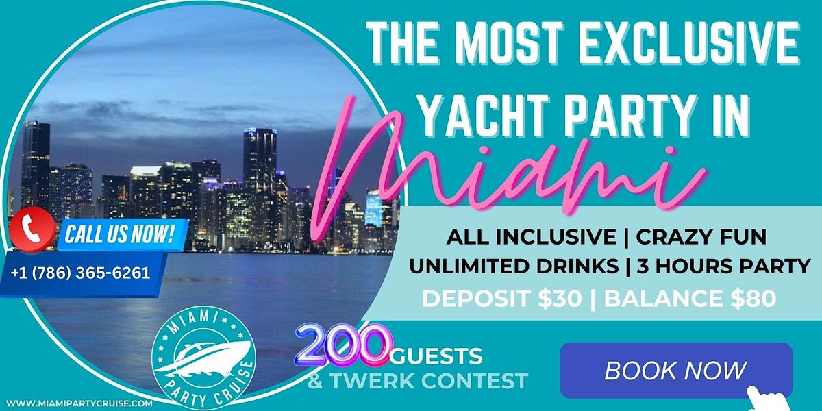 EASTER HOLIDAYS MIAMI YACHT PARTY