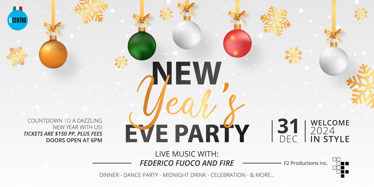 Il Centro's New Years Eve Party 2024