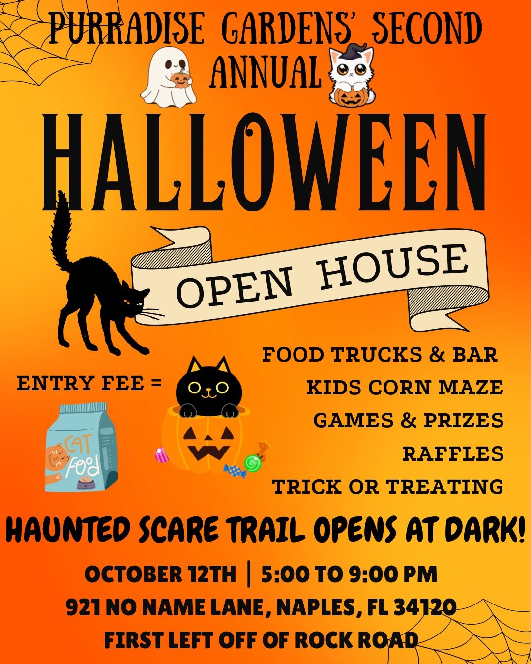 Halloween Open House Fundraiser