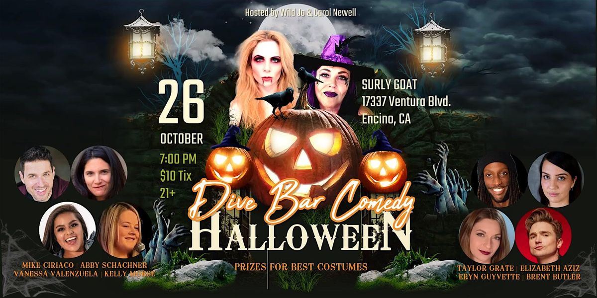 Dive Bar Comedy Halloween at Surly Goat Encino