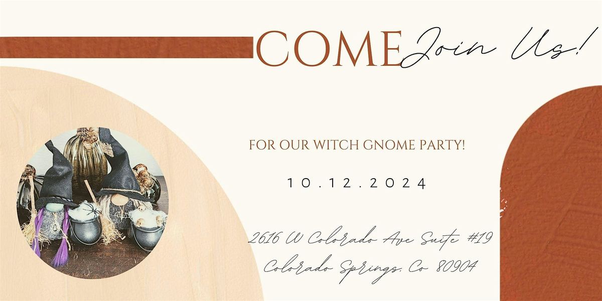 The Mountain Mercantile's Witch Gnome Craft Party!