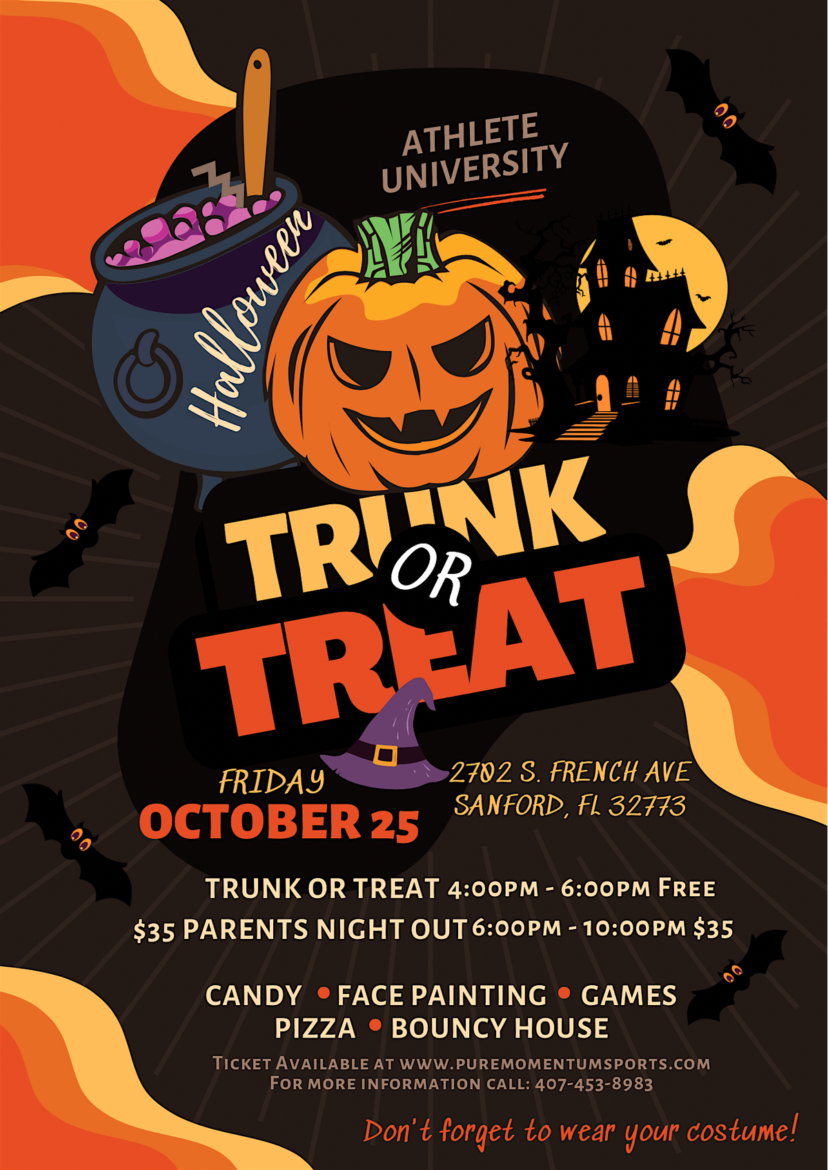 Parents Night Out - October 25th 6PM - 10PM