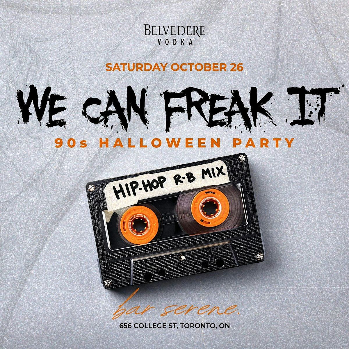 WE CAN FREAK IT - 90s HIP-HOP & R&B HALLOWEEN PARTY