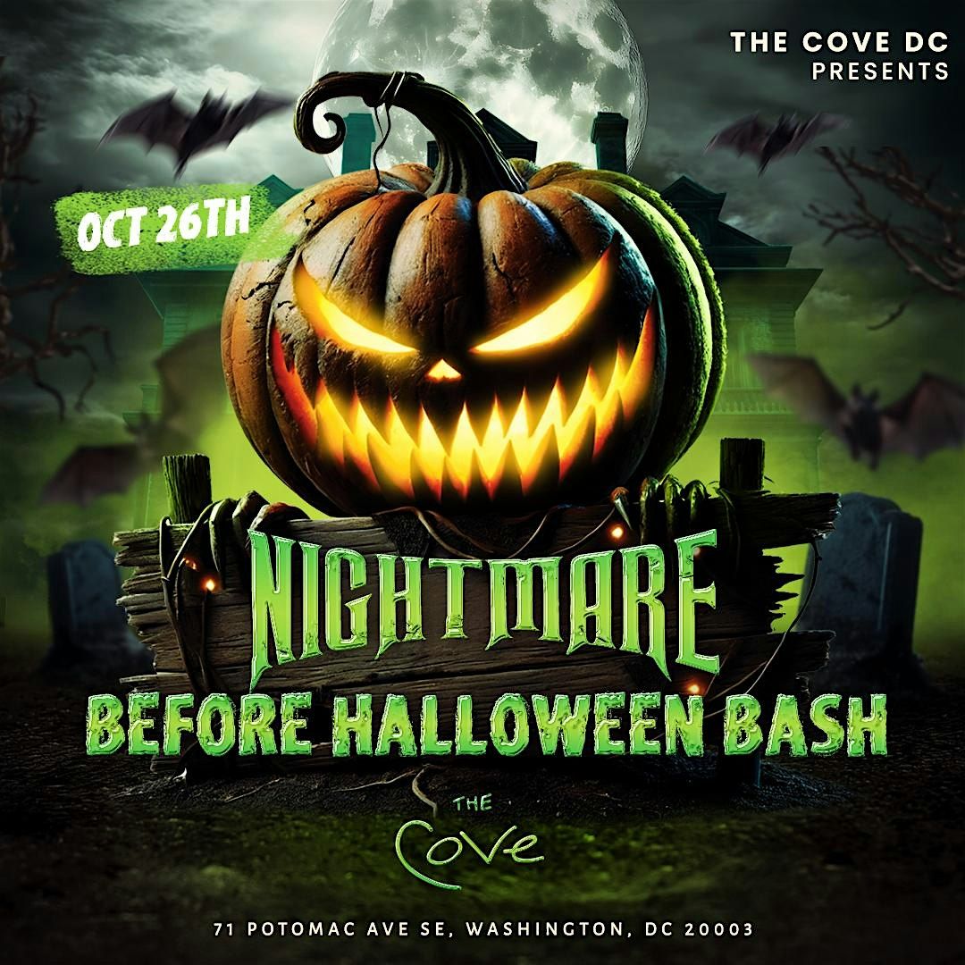 Nightmare Before Halloween Bash @ The Cove