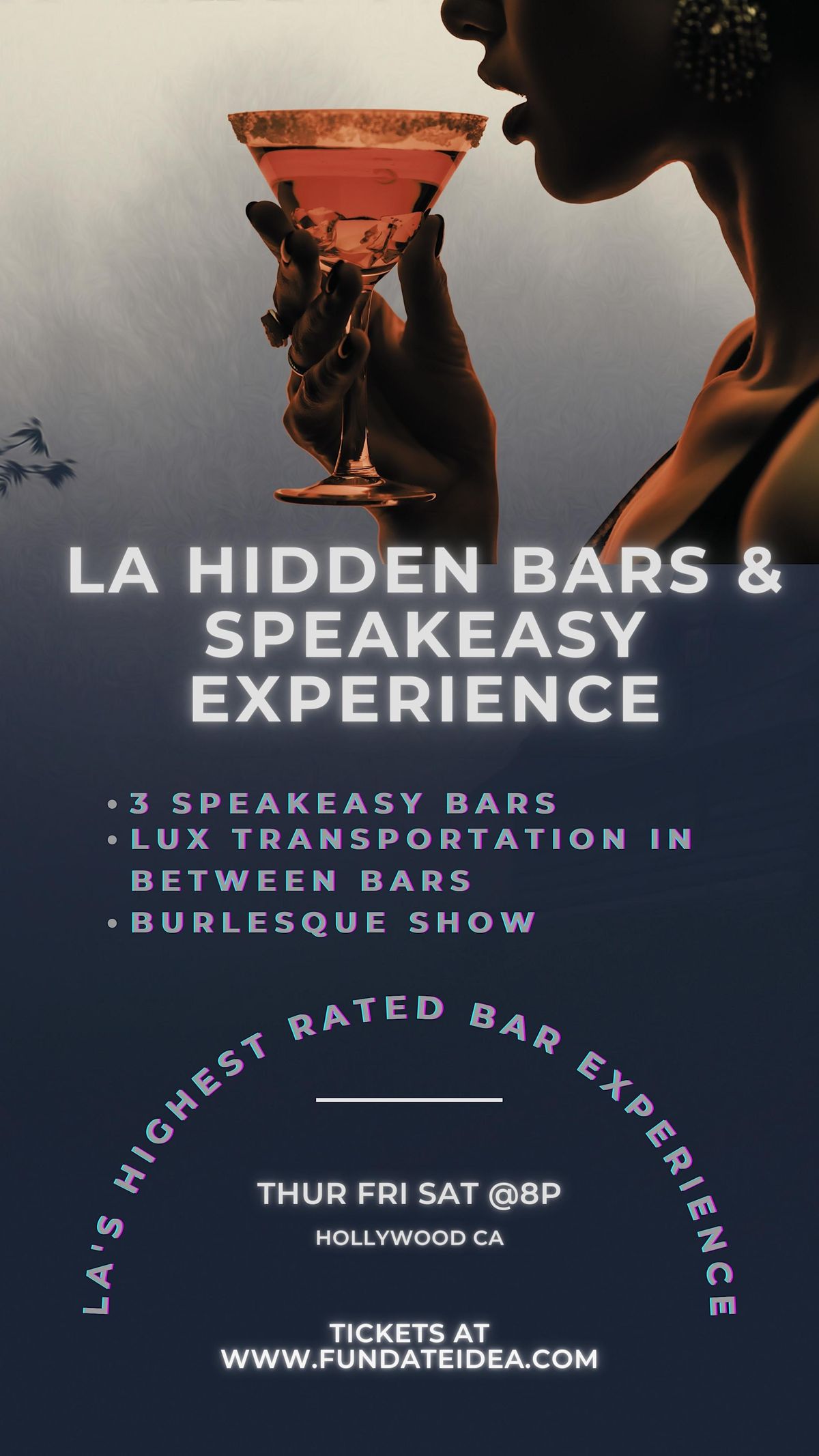 LA Hidden Bars & Speakeasy Experience Outside of LA Fitness, Los