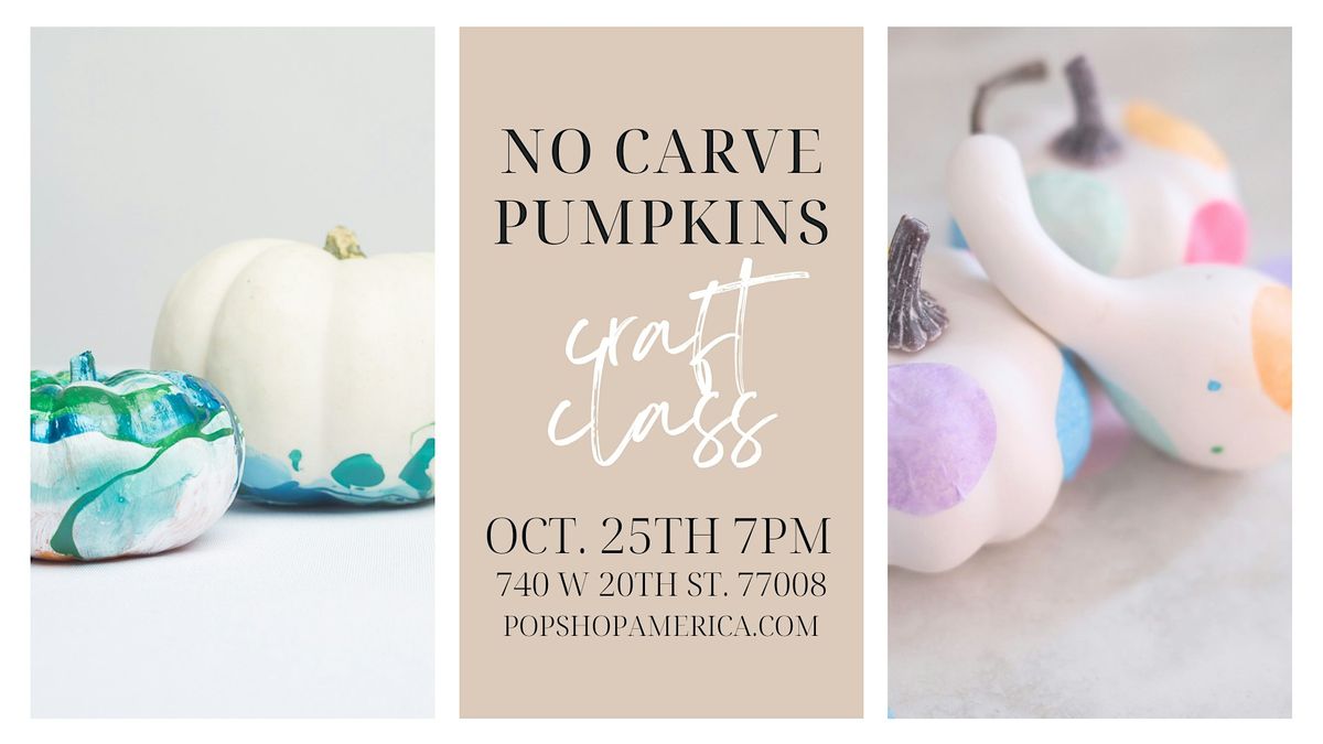 No Carve Pumpkin Painting Workshop