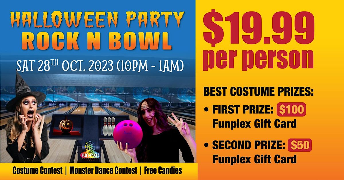 Halloween Bowling Costume Contest Houston Funplex Indoor Amusement